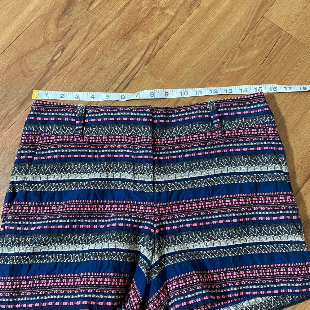 🦋 Loft The Riviera Short Multicolor Shorts Size 0 - Picture 9 of 13
